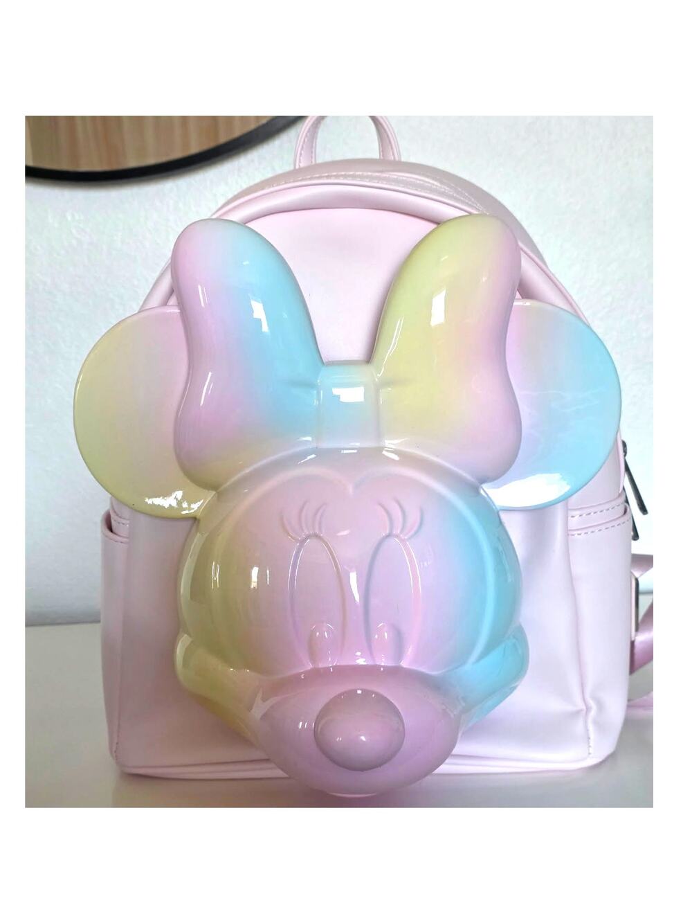 Loungefly Disney Minnie Mouse Pastel Tie-Dye Mini Backpack | NWT